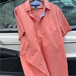 Men’s short sleeve shirt, Tommy Hilfiger. (L-Box)